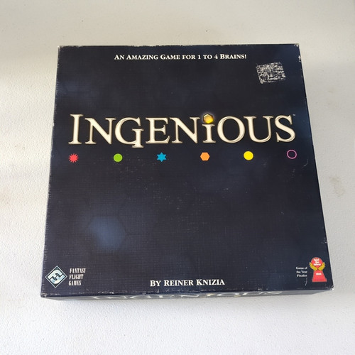 Ingenious Board Game New Open Box COMPLETE Fantasy Flight Games 2004 - Picture 7 of 8