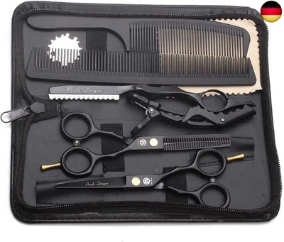 BESUCHE DEN PURPLE DRAGON-STORE Purple Dragon Haarschere 5,5Zoll Profi Friseurschere Friseurscheren set perfekt