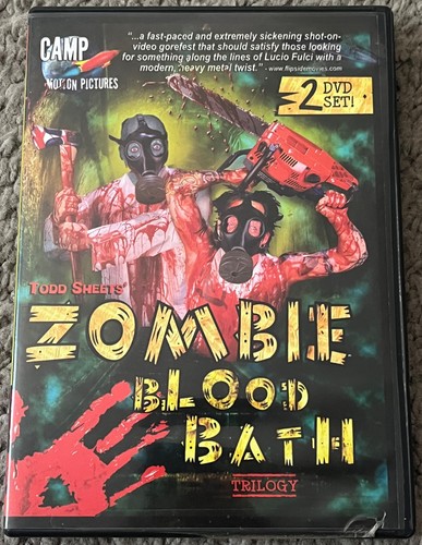 The Zombie Bloodbath Trilogy DVD 2007 2-Disc Set Rare OOP Camp Motion Pictures