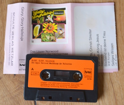 Musikkassette DAS UPPER NORWOOD MUSIKKORPS DER HEILSARMEE *Glory Halleluja* HSW - Picture 2 of 3