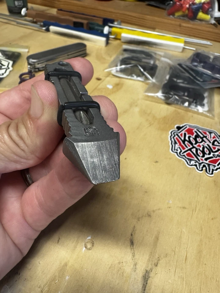 Herramientas Koch - Barra de palanca de muesca 1/4 pulgada herramienta de mano de titanio Foto 4 de 4