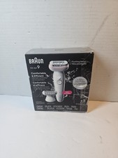 Braun Epilator Silk-épil 9 Hair Removal Device Shaver Trimmer Box Damage