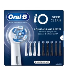 Oral-B iO Deep Clean Replacement Toothbrush Head 9 count Brush Heads Sealed