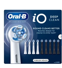 Oral-B iO Deep Clean Replacement Toothbrush Head 9 count Brush Heads Sealed