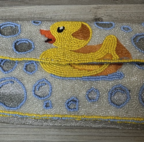 Viral India Rubber Duck Beaded Bag New With Tag Fast Shipping - Picture 2 of 13