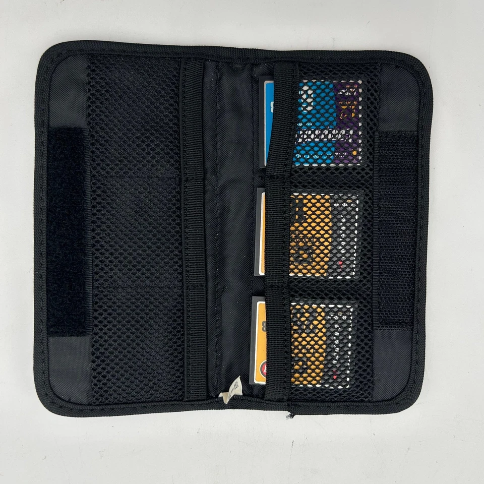 CompactFlash CF Card Storage Case Holder Wallet + 3 Memory Cards - Image 2 of 4