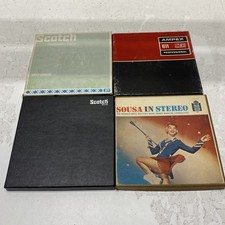 Lot of 4 reels Music Warner Bros Military Band, Classics, Orchestra & Ballet