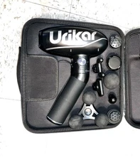 Urikar Pro 2 Massage Gun Black 8 Attachments Multi Speed w/ Case