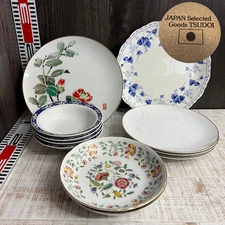 Japanese Pottery Ceramic Art Camellia Tsubaki Design 6.3oz 000979