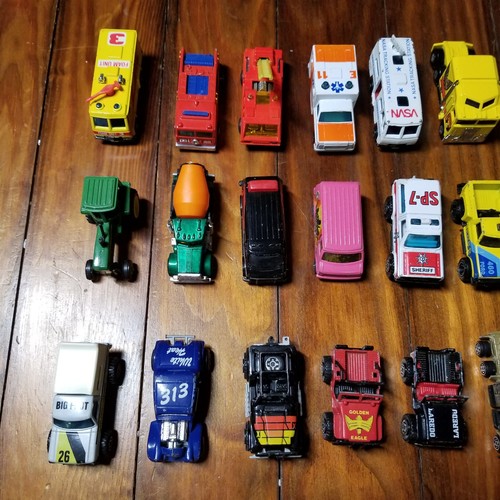 Vtg Lot (49) Of Mixed Matchbox Hotwheels Toy Cars MGT - Picture 6 of 18
