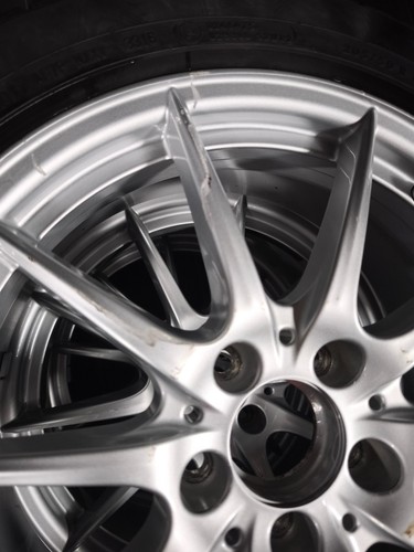 4 Winterräder 205 50 R17 Mercedes A B CLA Klasse W176 W246 C117 17" Alufelgen - Bild 5 von 10