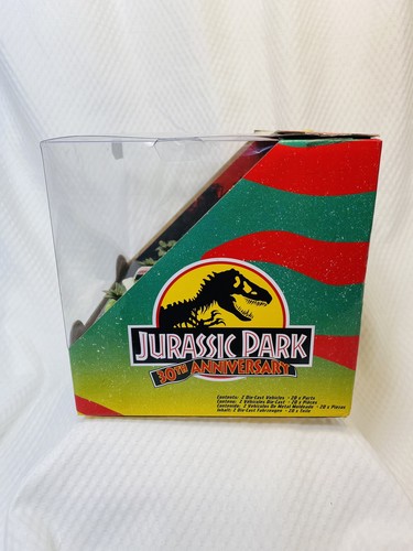 Jurassic Park Diorama Set 30th Anniversary Nano Scene Diecast Jada NIB - Picture 4 of 7