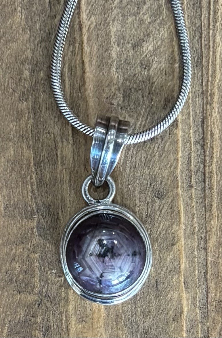 raw ruby necklace - image 1