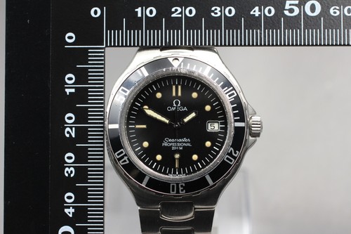Vintage Exc+5 OMEGA Seamaster 200 396.1062 Cal.1438 Men's Quartz Watch 36mm 1391 - Picture 3 of 21