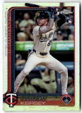 2025 Topps Chrome MLB No. 19 DaShawn Keirsey Rookie Refractor