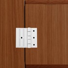 Plastic Door Hinge Replacement Hinge Part for Sauna Room Convenient Small Door