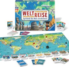 Ravensburger Weltreise Brettspiel Gesellschaftsspiel Familienspiel ab 8