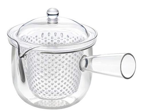 Akebono Sangyo TW-3752 Tea Pot - Type L - Made in Japan - Yokote - Clear - 16.9 - Picture 1 of 3