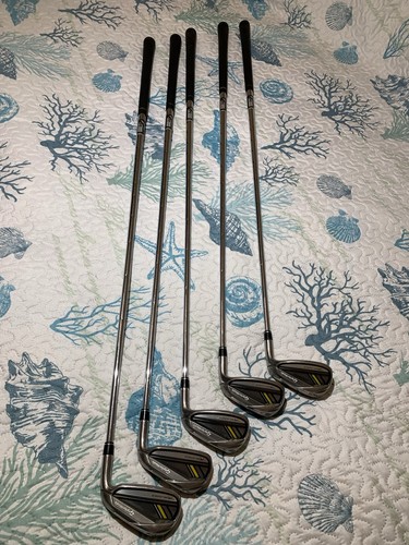 Taylormade RBladez Iron Set 6-PW (RH) Rocket Fuel Regular Flex Steel Shafts. - Picture 3 of 15