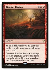 Disaster Radius #92 (LP) Commander Anthology CM2 Magic MTG