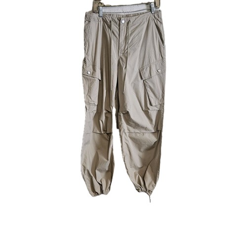 Universal Thread Damen hellbraun Cargo gerades Bein/Fallschirm Hose Medium neu ohne Etikett - Bild 1 von 8