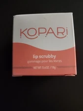 KOPARI Lip Scrubby 0.6 Oz. Lip Scrub- Volcanic Sand Coconut Oil - NEW