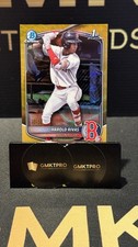 2025 Bowman Chrome 1st Harold Rivas #BCP-216 Gold Refractor /50 BOSTON RED SOX