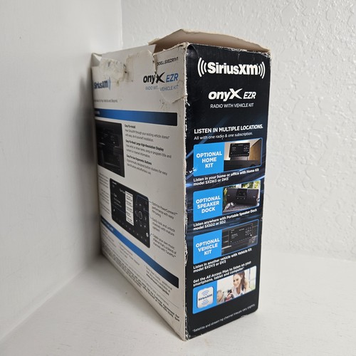 SiriusXM SXEZR1H1 Onyx EZR Satellitenradio mit Home Kit - BRANDNEU Open Box - Bild 2 von 7
