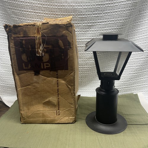 Lampada da patio MCM US Products con scatola anni 50 simile al thermos modello 8351 funzionante - Foto 2 di 7