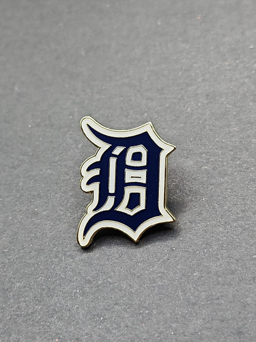 MLB Baseball Team Detroit Tigers Logo Enamel Pin, FREE SHIPPING! - Imagen 1 de 2