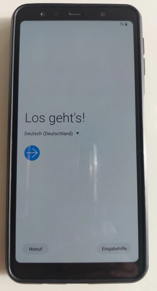 Samsung Galaxy A7 (2018) Duos 64GB, Farbton gold, SM-A750 FN/DS, Android 10 - Bild 4 von 4