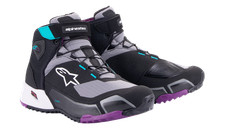 ALPINESTARS Stella CR-X Drystar? Shoes - Black/Gray/Teal/Purple - US 9