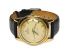 Vintage Omega Seamaster Automatic Solid 14K Gold Wristwatch c.1950s