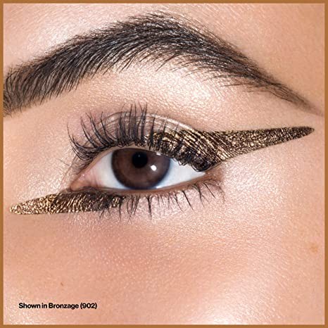 Revlon So Fierce! Chrome Ink Liquid Eyeliner, 902 Bronzage - Picture 2 of 4