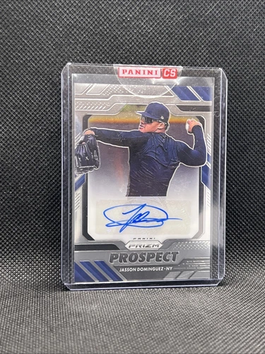 2020 Panini Prizm Jasson Dominguez Prospect Signatures Auto Autograph Rookie