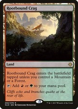ROOTBOUND CRAG x1 mtg NM-M Ixalan 1 Rare