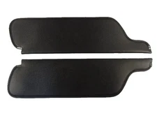 Sun Visor Smooth w/Cardboard Black for 59 Ford Fairlane, 500 Galaxie, Custom 300
