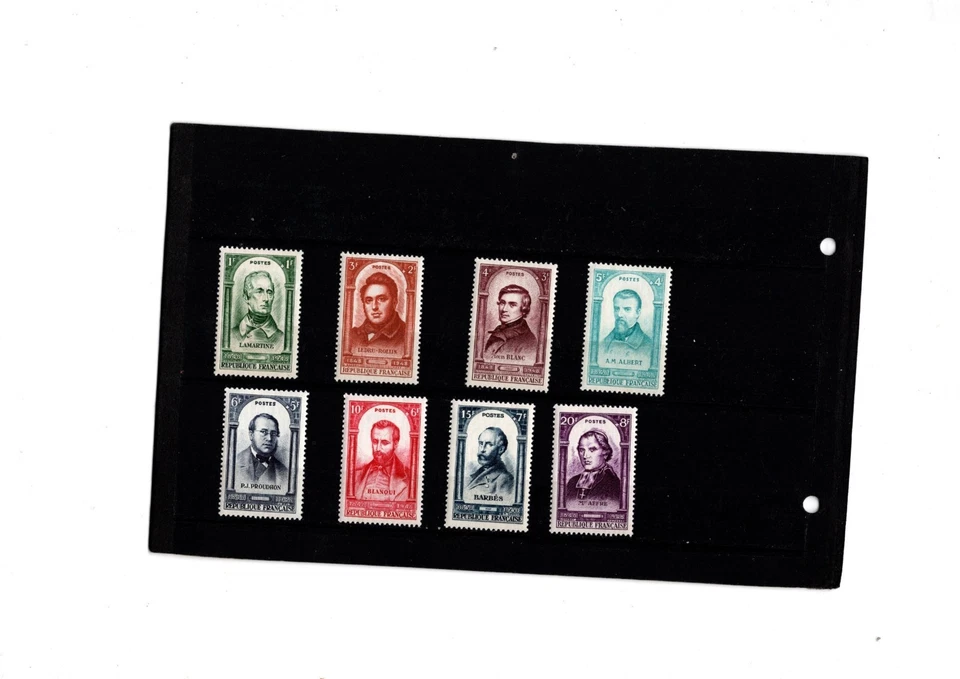 1948 Série N°795** à N°802** Personnalités Françaises Neufs** Luxe - Photo 1/1