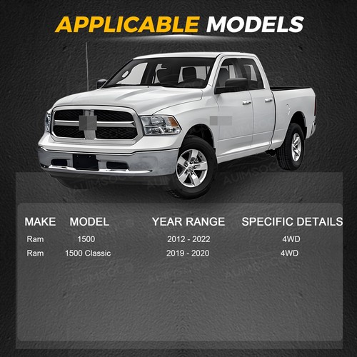 Conjunto completo de eje CV delantero izquierdo y derecho para Ram 1500 2012-2020 4x4 - Imagen 3 de 16