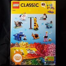 LEGO Classic Bricks & Animals Set #11011 1500pcs Brick Separator Collectible New