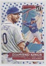 2022 Panini Donruss Diamond Kings Independence Day Pete Alonso #18 0w7