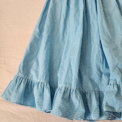 Vive La Fete smocked sea turtles dress 4t gingham heirloom - Picture 3 of 8