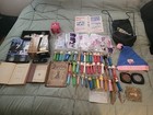 New ListingReseller Lot Junk Drawer Lot Star Wars Vhs Vintage Pez Antique Books Anime Decal