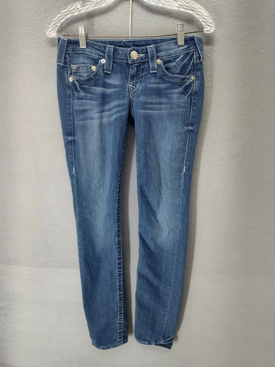 True Religion 29 in Inseam Low (6.5-8.5 in) Rise Jeans for Women