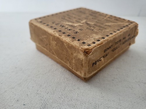 1st Ever Dinky Toys LEWIS'S Promo Percival Gull 60C Box. Amy Mollison. - Bild 15 von 18