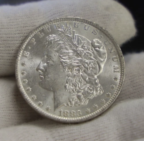 1883 O US Morgan Silver Dollar $1 Unc