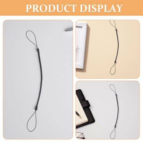 6 Pcs Sangles Téléphone Portable Stylo Cordon Corde Suspendue Support Rétractable - Photo 7 sur 12