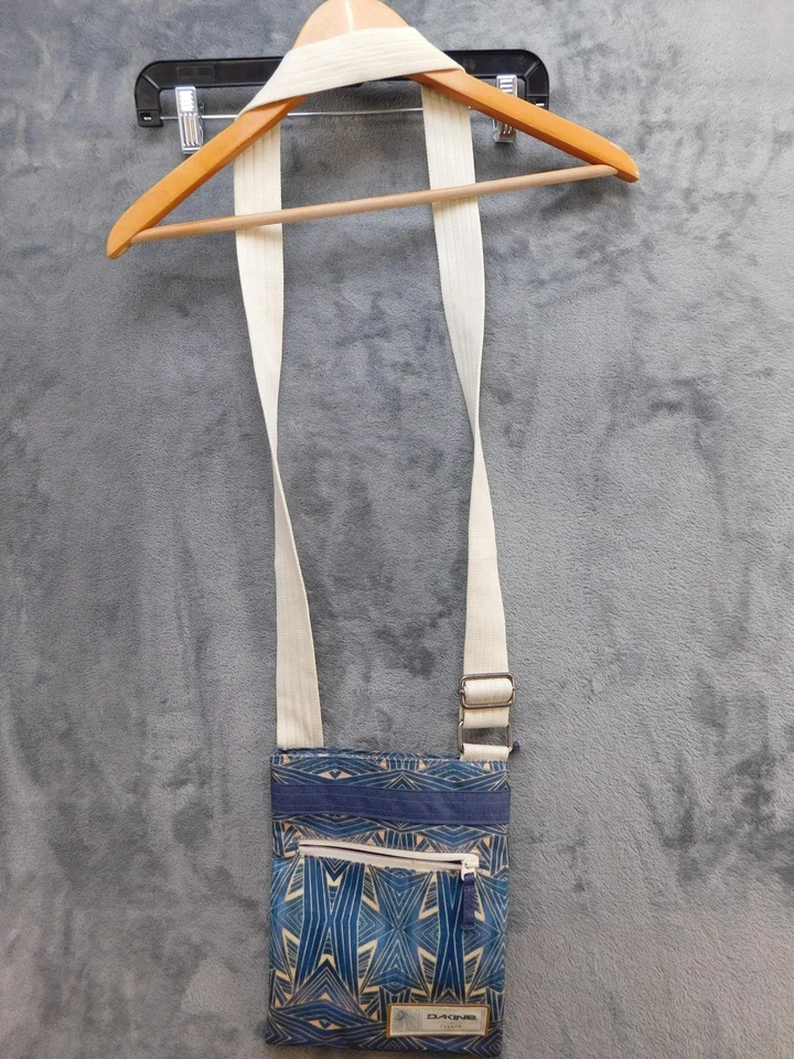 Bolso Bandolera Dakine Jive Mujer Azul Patrón Geométrico Pequeño Cartera S17 Surco Foto 3 de 4
