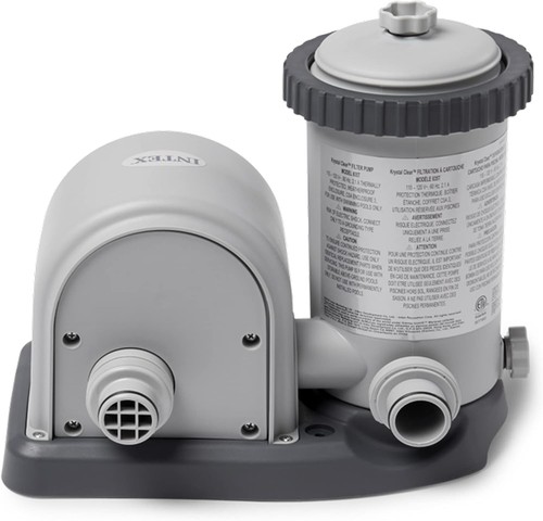 Intex C1500 Krystal Clear Cartridge Filter Pump for Above Ground Pools: 1500 GPH - Picture 6 of 8