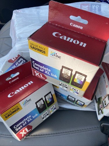 CANON - PG-260 XL / CL-261 XL High Capacity Ink Cartridges - Black/TriColor New - 第 2/3 張圖片